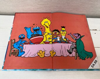 street 1993年　4冊 9X RARE VINTAGE 80'S OPEN SESAME STREET LEARNING BOOKS