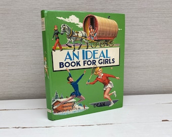 Deans An Ideal Book for Girls, 1972  Hardback Vintage Annual.