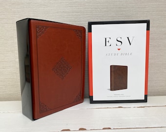 ESV Studienbibel Persönliche Größe Trutone Sattel Ornament Design In Box