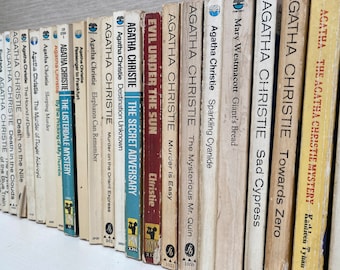 Agatha Christie 1960s/70s/80s  Vintage Murder Mystery Thriller Paperbacks - Sold Seperately