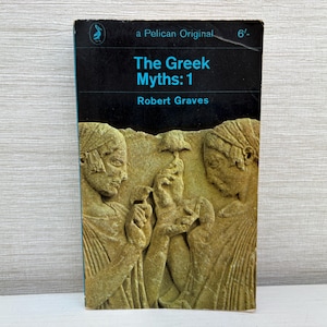 The Greeks Myths 1 by Robert Graves Pelican Paperback Book 1964 Vintage