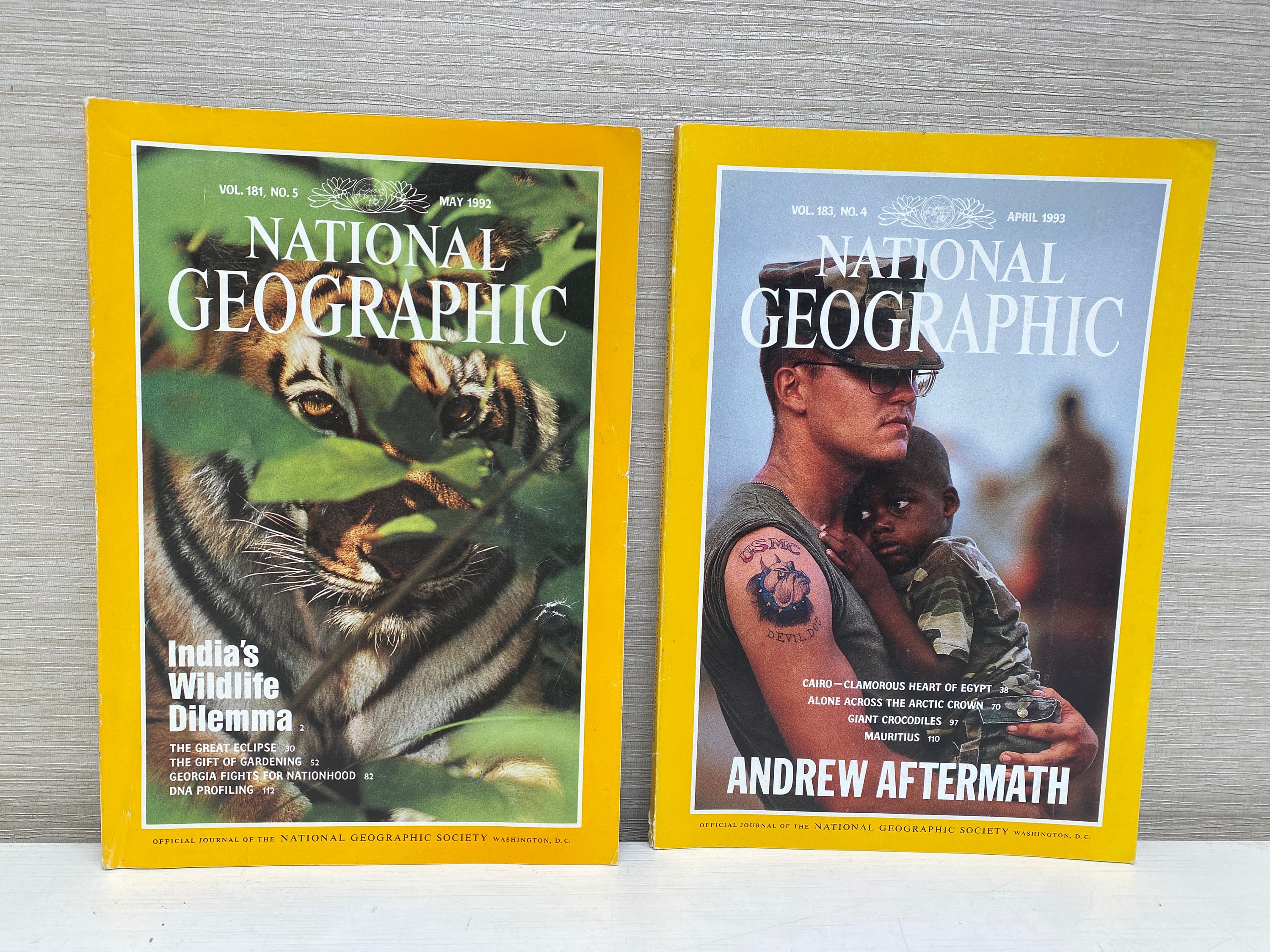 1990's National Geographic Magazines VINTAGE - Sold Separately