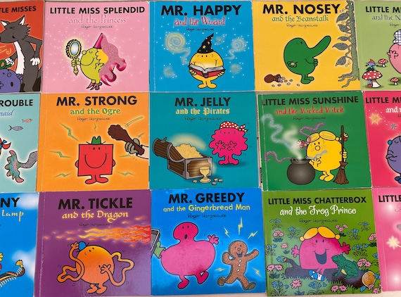 Mr Men Little Miss With Added Sparkle Paperback and Hardback Books