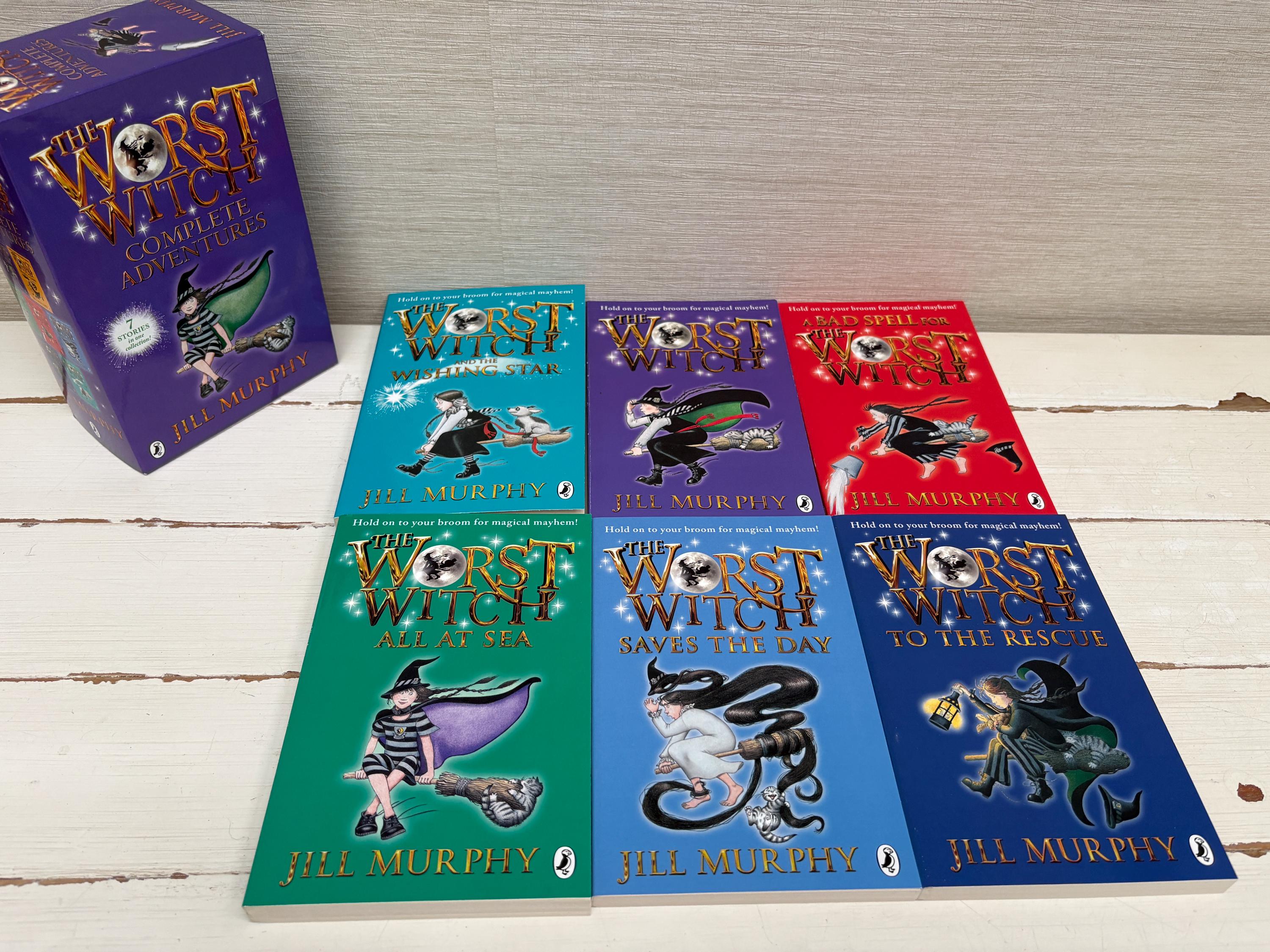 The Worst Witch Complete Adventure 6 X Paperback Book Collection