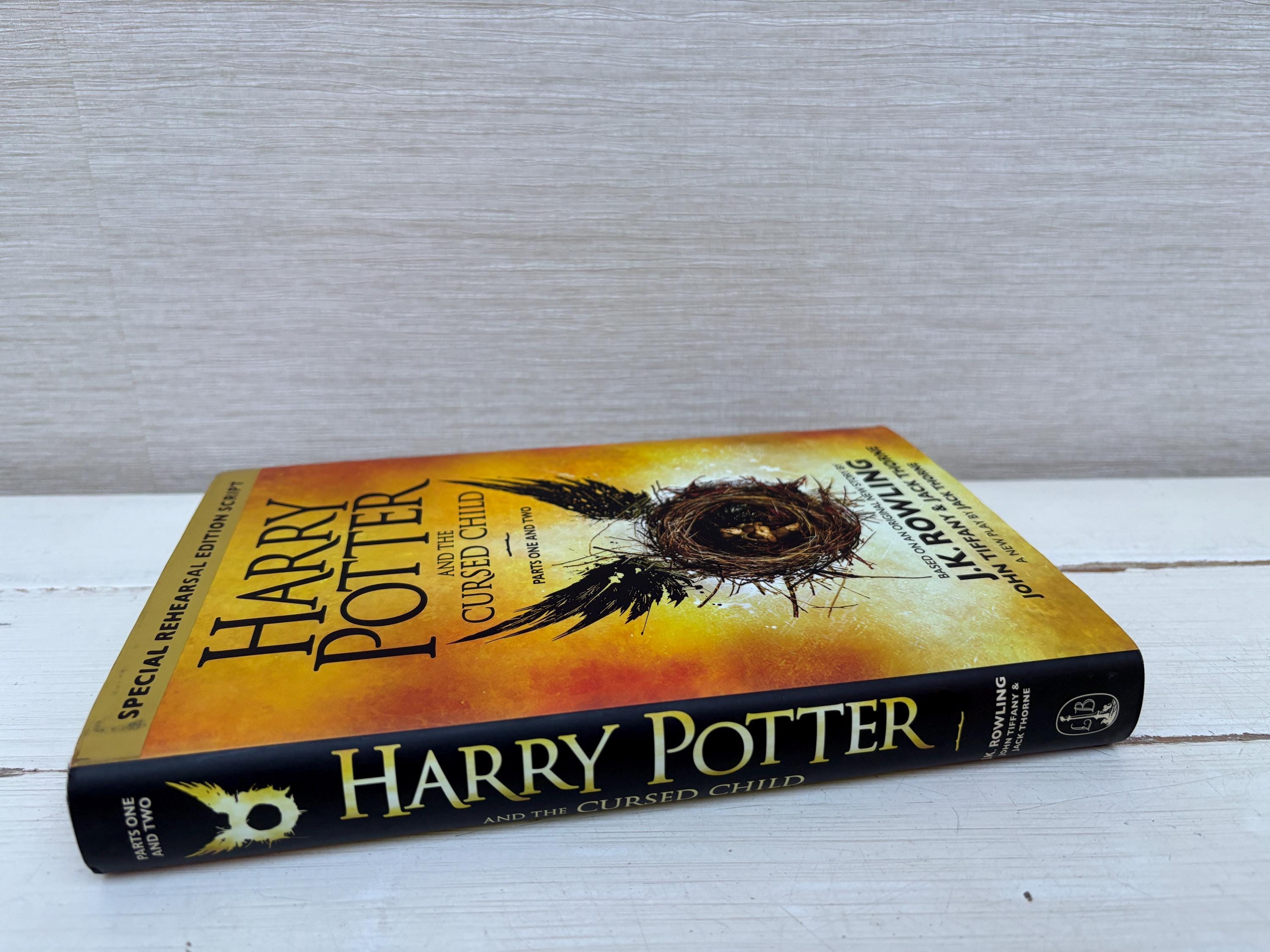 Harry Potter and the Cursed Child Parts One and Two Hardback Book