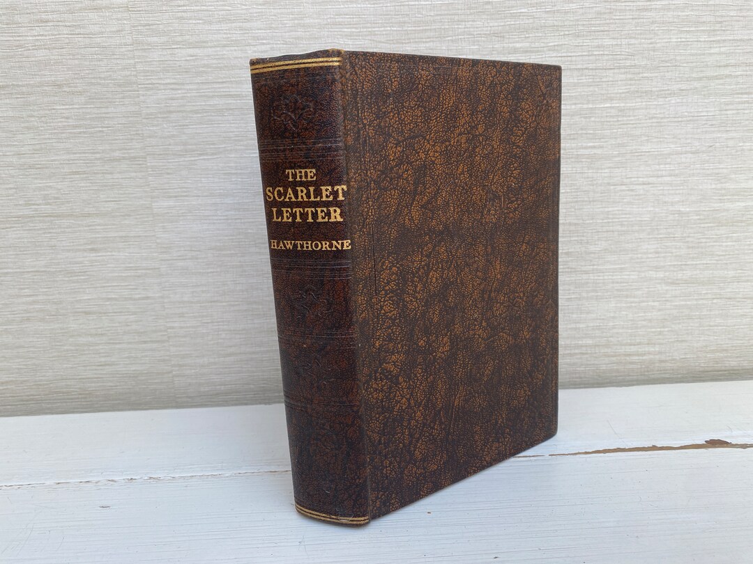 The Scarlet Letter by Nathaniel Hawthorne 1930s Hardcover Book Odhams ...