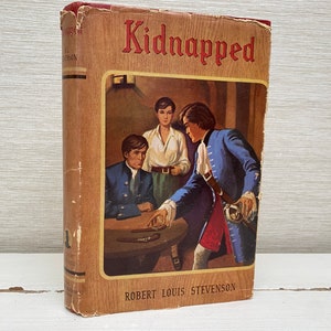 Kidnapped by Robert Louis Stevenson -  1950 Vintage Hardback Book - Regent Classics Thames Publishing Co