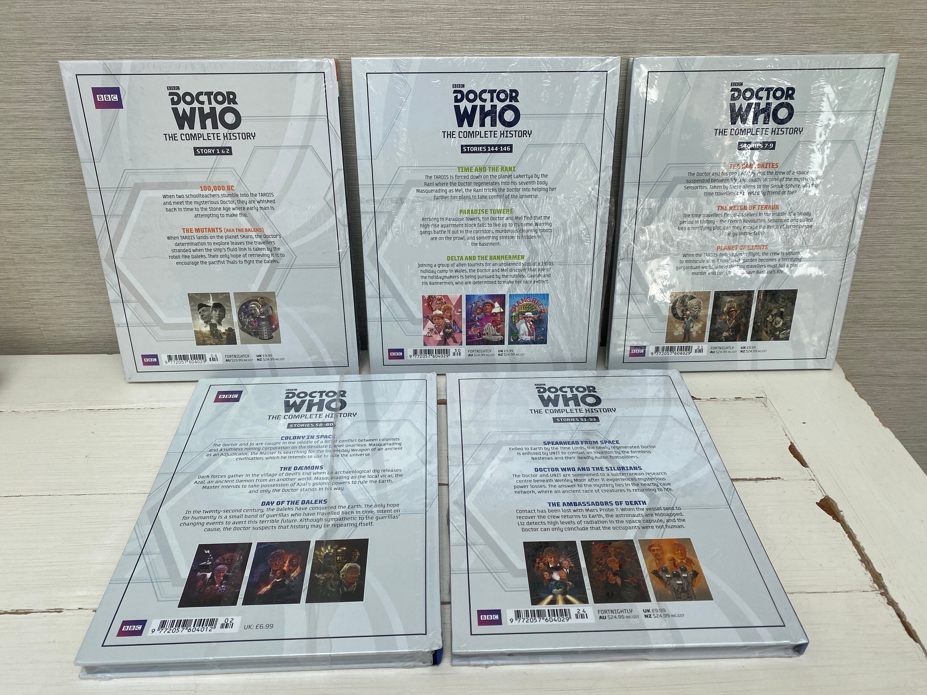 Doctor Who BBC the Complete History Hardback Books Various
