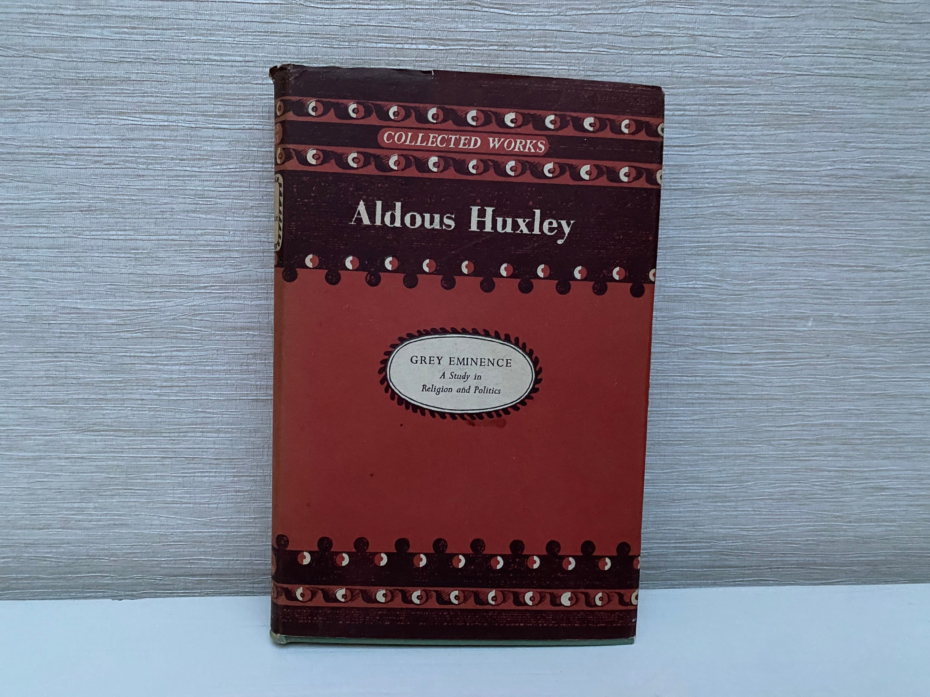 Grey Eminence by Aldous Huxley 1956 Hardback Book - A Study in