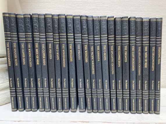 The Seafarers - Time Life Books Vintage Leatherette Bound Books