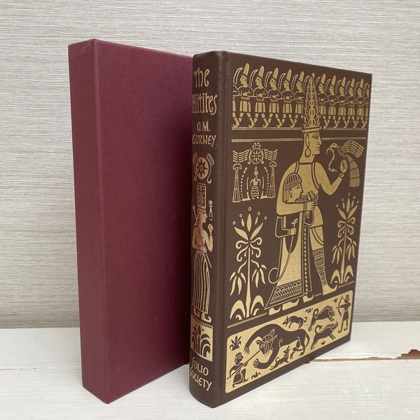 The Hittites O R Gurney - The Folio Society 1999 First Edition Hardcover Book with Slipcase