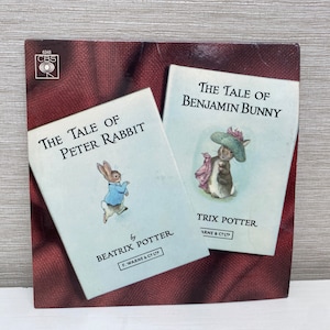The Tales of Beatrix Potter Vinyl Single Records 1967 letto da David Davis - CBS EP6348