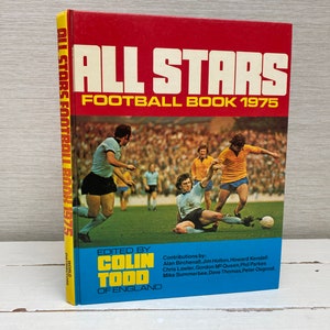 All Stars Football Book Annual 1975 Vintage Hardback Book