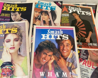 Smash Hit Vintage Magazines 1984 - Verschiedene Exemplare separat erhältlich