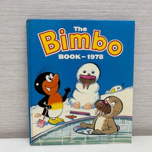 Bimbo Annual 1978 Livro infantil de capa dura