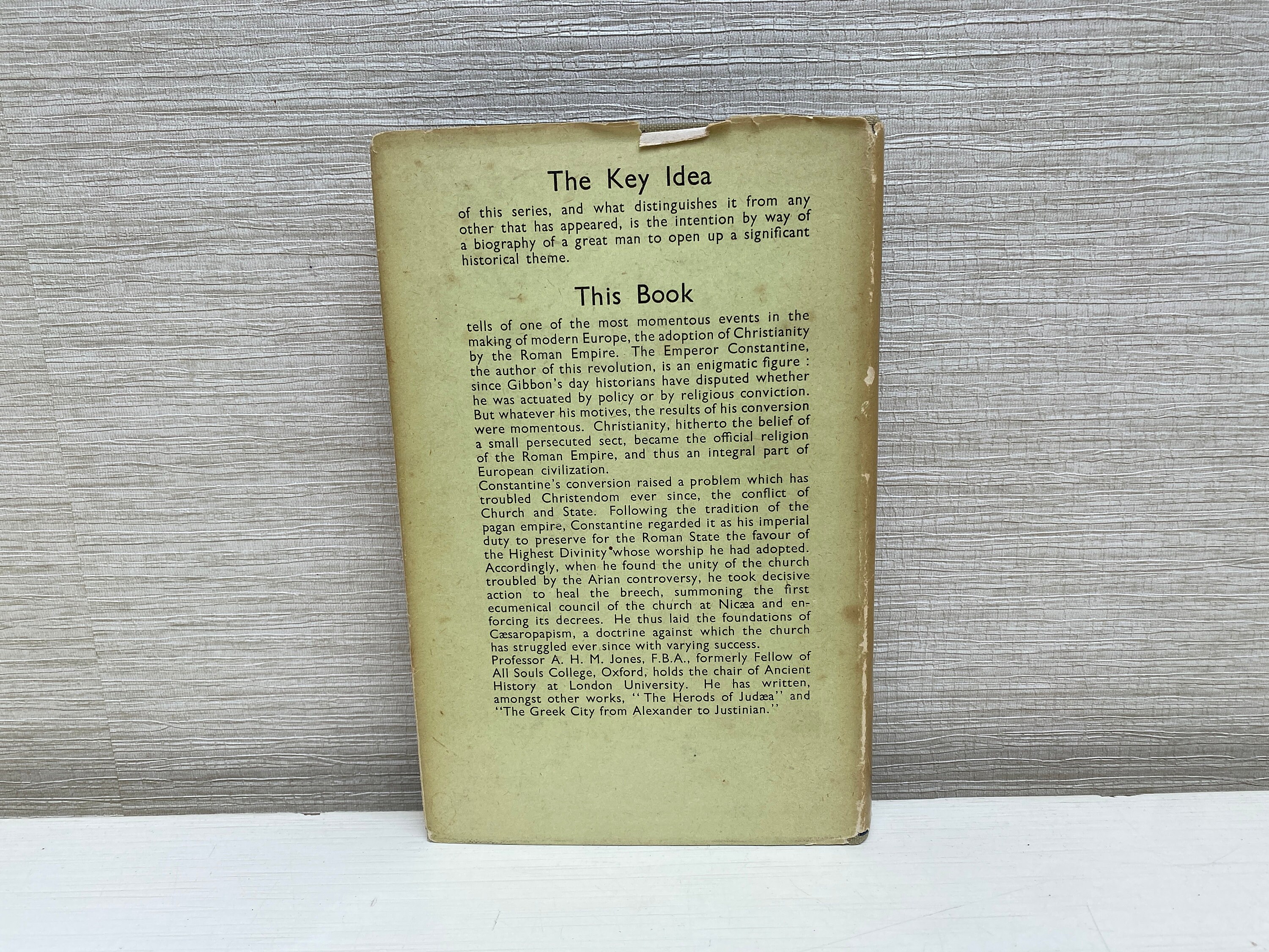 Constantine and the Conversion of Europe by A. H. M Jones 1948