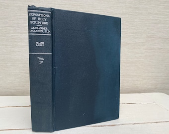 Exposities van de Heilige Schrift door A Maclaren Psalms Volume IV 1944 Hardback Book WM B Eerdmans Publishing Co
