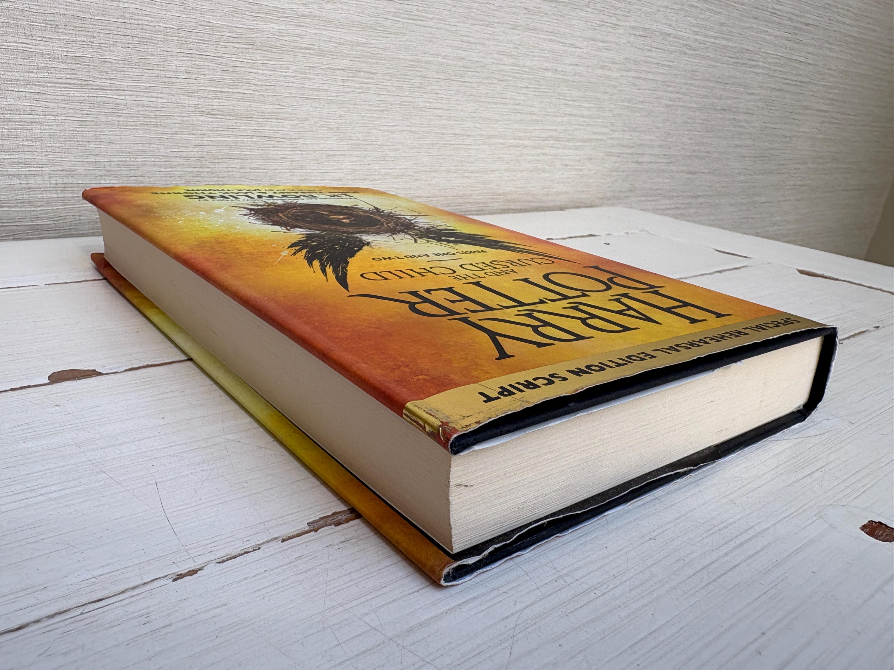 Harry Potter and the Cursed Child Parts One and Two Hardback Book