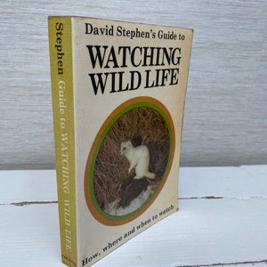 Watching Wild Life David Stephens Guide Paperback Book 1973