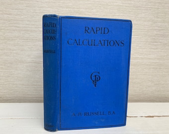 Rapid Calculations by A H Russell Fourth Edition Maths HardbackBook