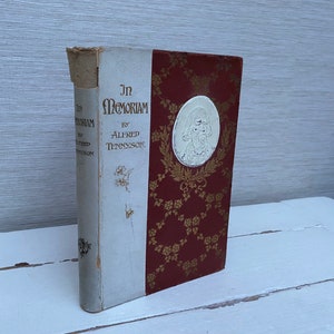 In Memoriam by Alfred Lord Tennyson Antique Hardback Book - Ernest Nister