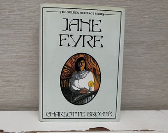 Jane Eyre by Charlotte Bronte 1987 Hardback Book - The Golden Heritage Series