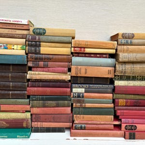 Adopt a Vintage Book 4 -  Old Vintage Hardcover Books Looking for a New home - Sold Separately Various Titles
