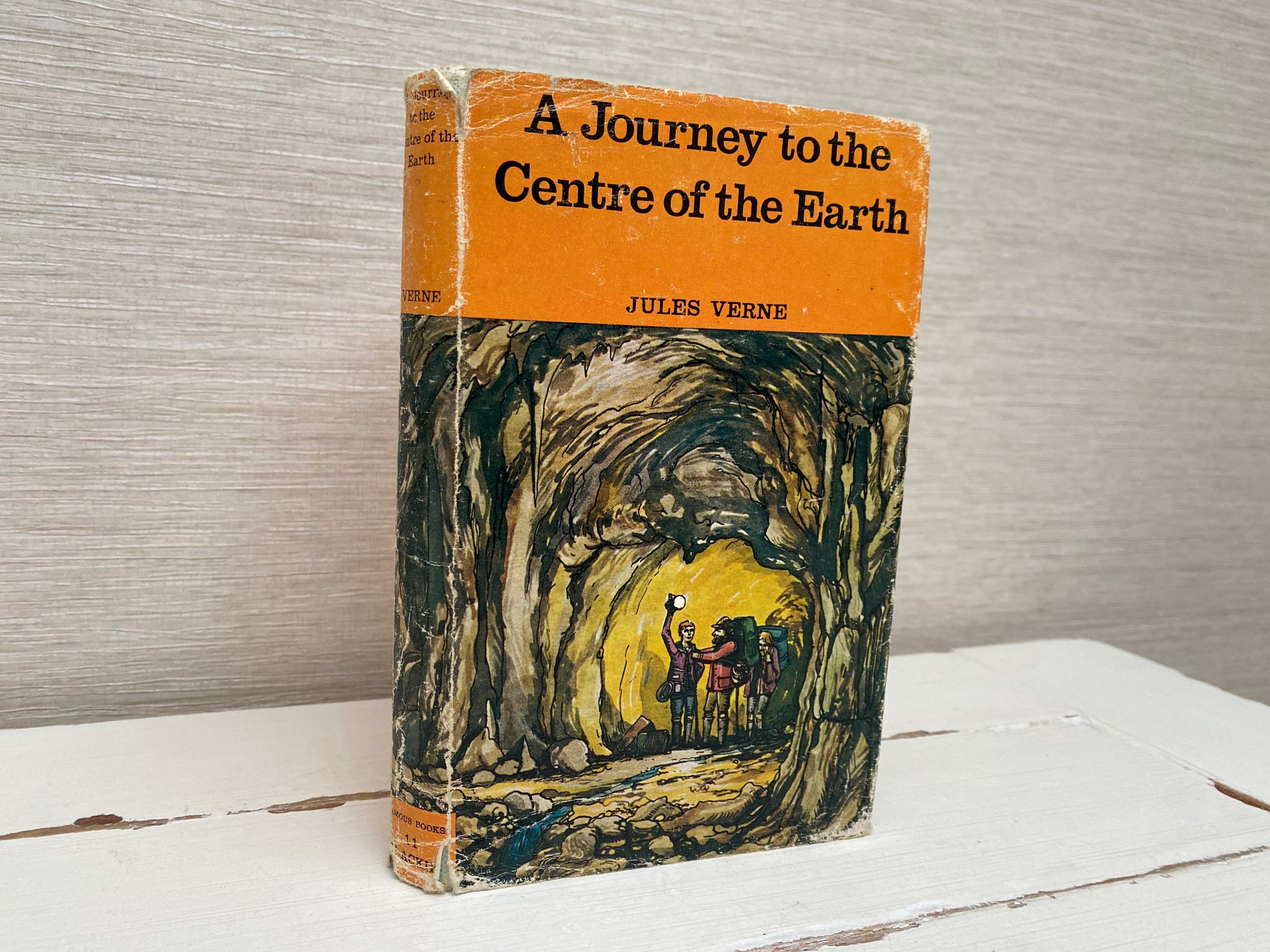 A Journey to the Centre of the Earth by Jules Verne C1930s Etsy