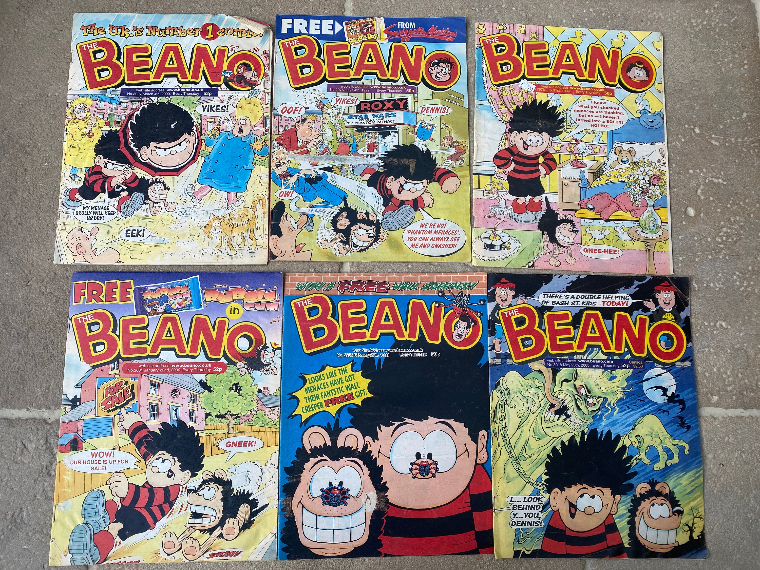 Beano Vintage Magazines 1980s Onwards - Sold Separately - Etsy