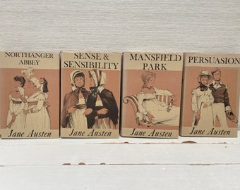 Jane Austen Hardback Novels  - Franklin Watts 1970s Sold Individually