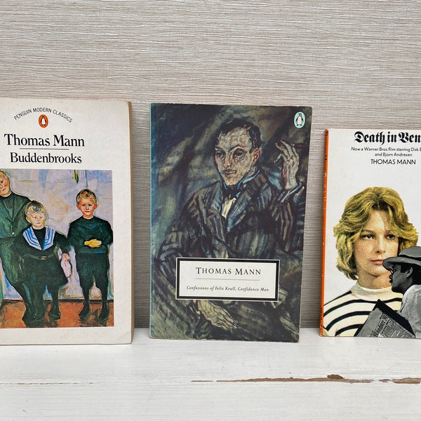 Thomas Mann Vintage Penguin Paperback Books 1970/80s  - Sold Individually