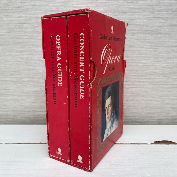 Gerhart Von Westerman Concert & Opera Guide 2 Volume Paperback Book Set With Slip Case.