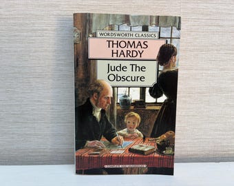 Jude the Obscure door Thomas Hardy 1995 Vintage Wordsworth Classics paperback boek