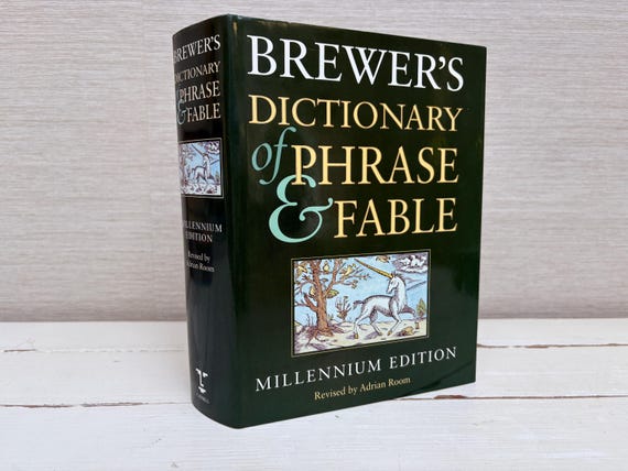 Brewers Dictionary of Phrase & Fable Millennium Edition Hardback