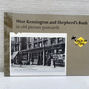 West Kensington und Shepherd's Bush In alten Postkarten von Pamela D Edwards Hardcover Buch 1995