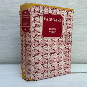 Fairoaks by Frank Yerby 1959 Vintage Hardback Book The Companion Book Club