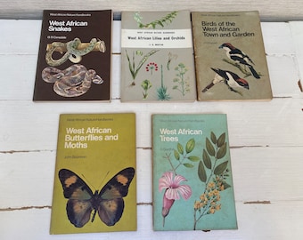 West African Nature Handbooks Paperback Vintage Longman - Varios títulos vendidos individualmente 1960/70