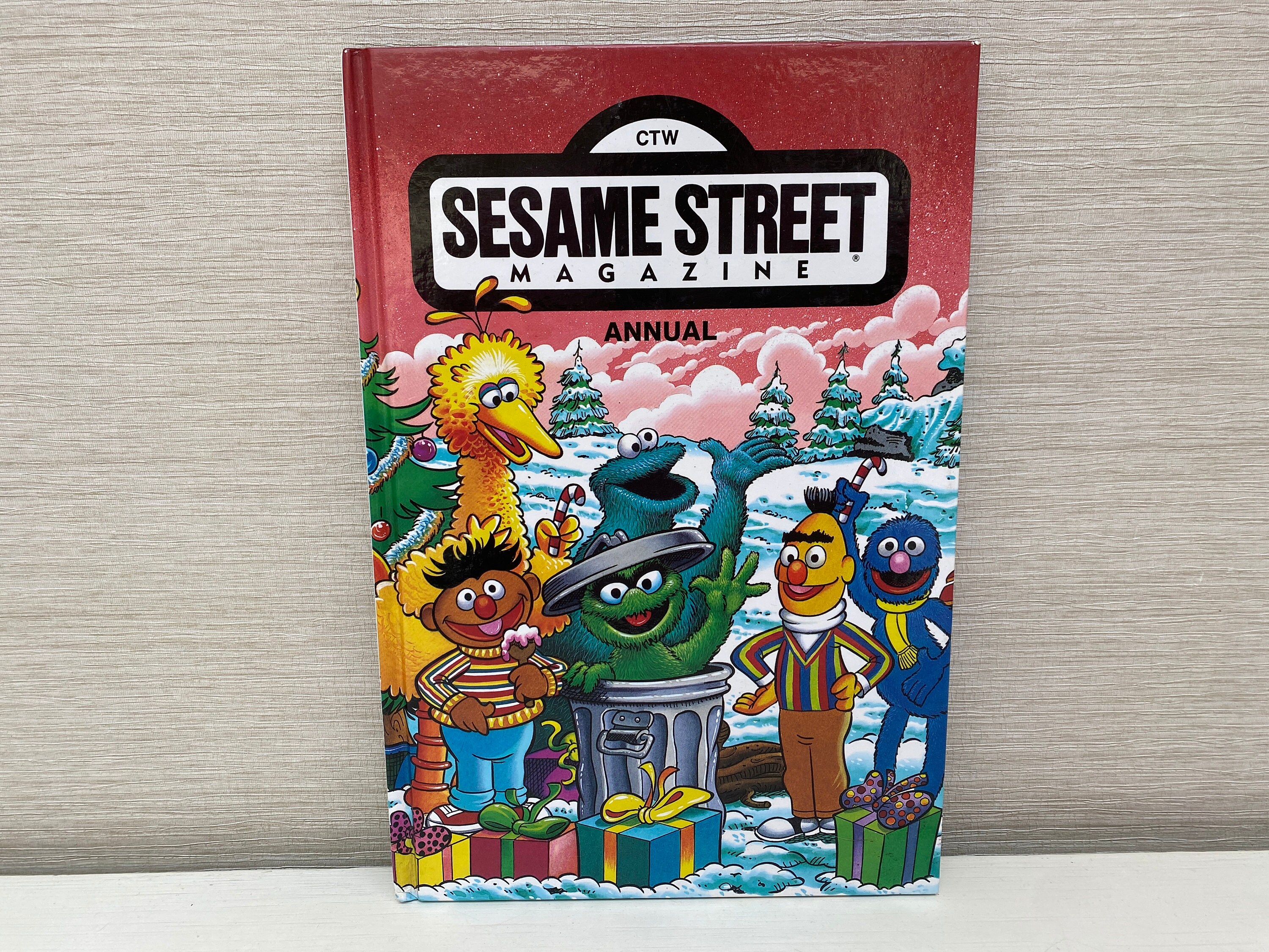 Sesame Street Magazine Annual 1993 Hardback Childrens Book