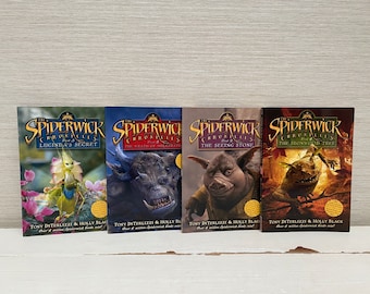 Libros de bolsillo de las Crónicas de Spiderwick de la década de 2000 - Se venden individualmente