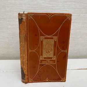 A Sentimental Journey by Laurence Sterne Antique Leather Book - Sisley's Ltd