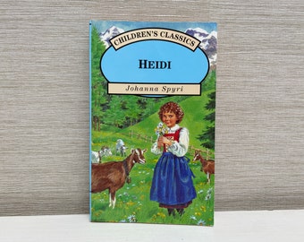 Heidi by Johanna Spyri  Paperback Children's Book 1993 Vintage - Parragon
