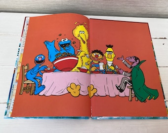 street 1993年　4冊 9X RARE VINTAGE 80'S OPEN SESAME STREET LEARNING BOOKS