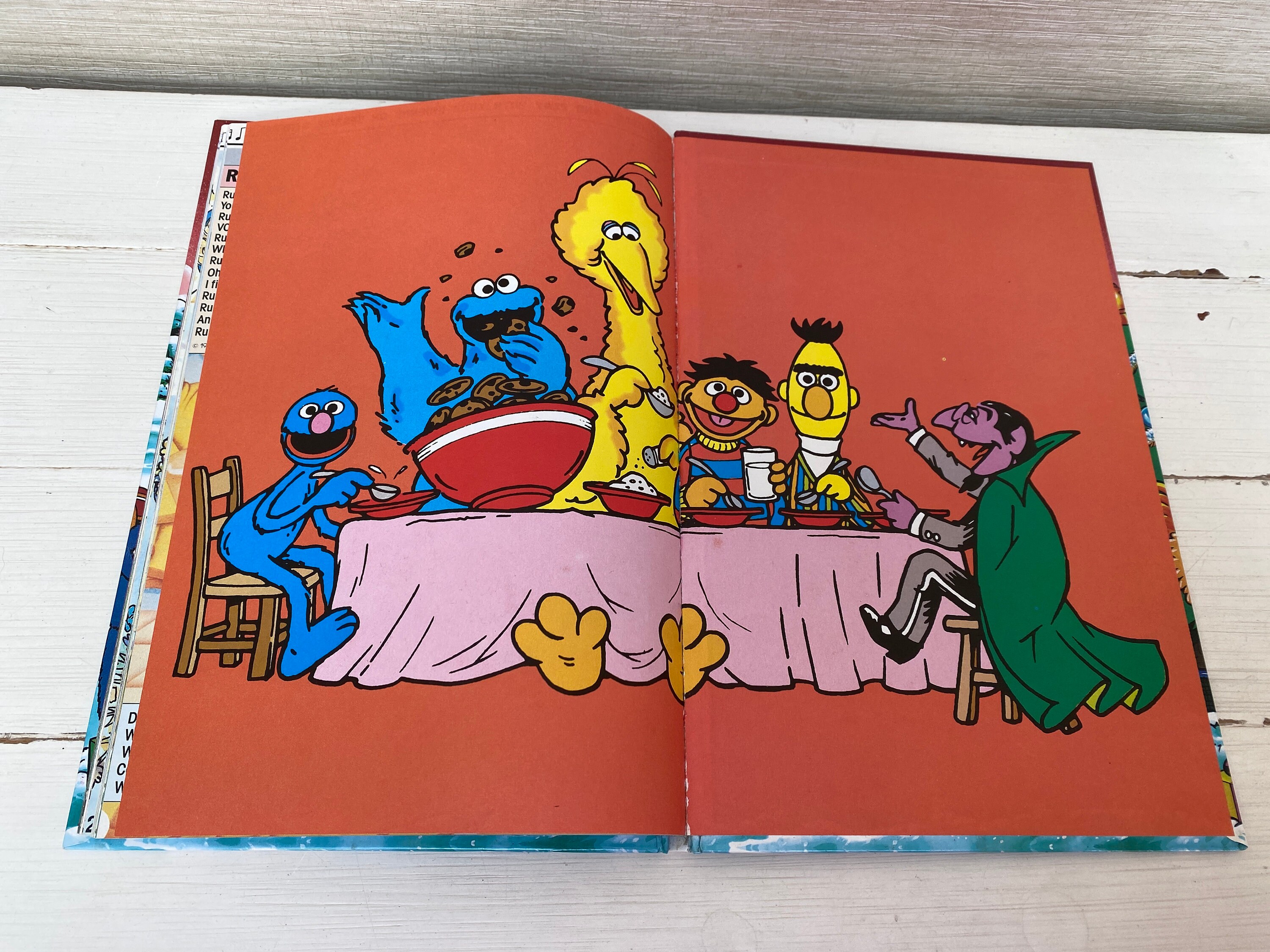 Sesame Street Magazine Annual 1993 Hardback Childrens Book