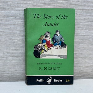 Die Geschichte von The Amulett E Nesbit Taschenbuch Puffin Bücher 1st 1959