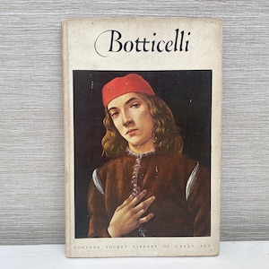 Sandro Botticelli Text by Frederick Hartt Paperback Book - Collins 1954