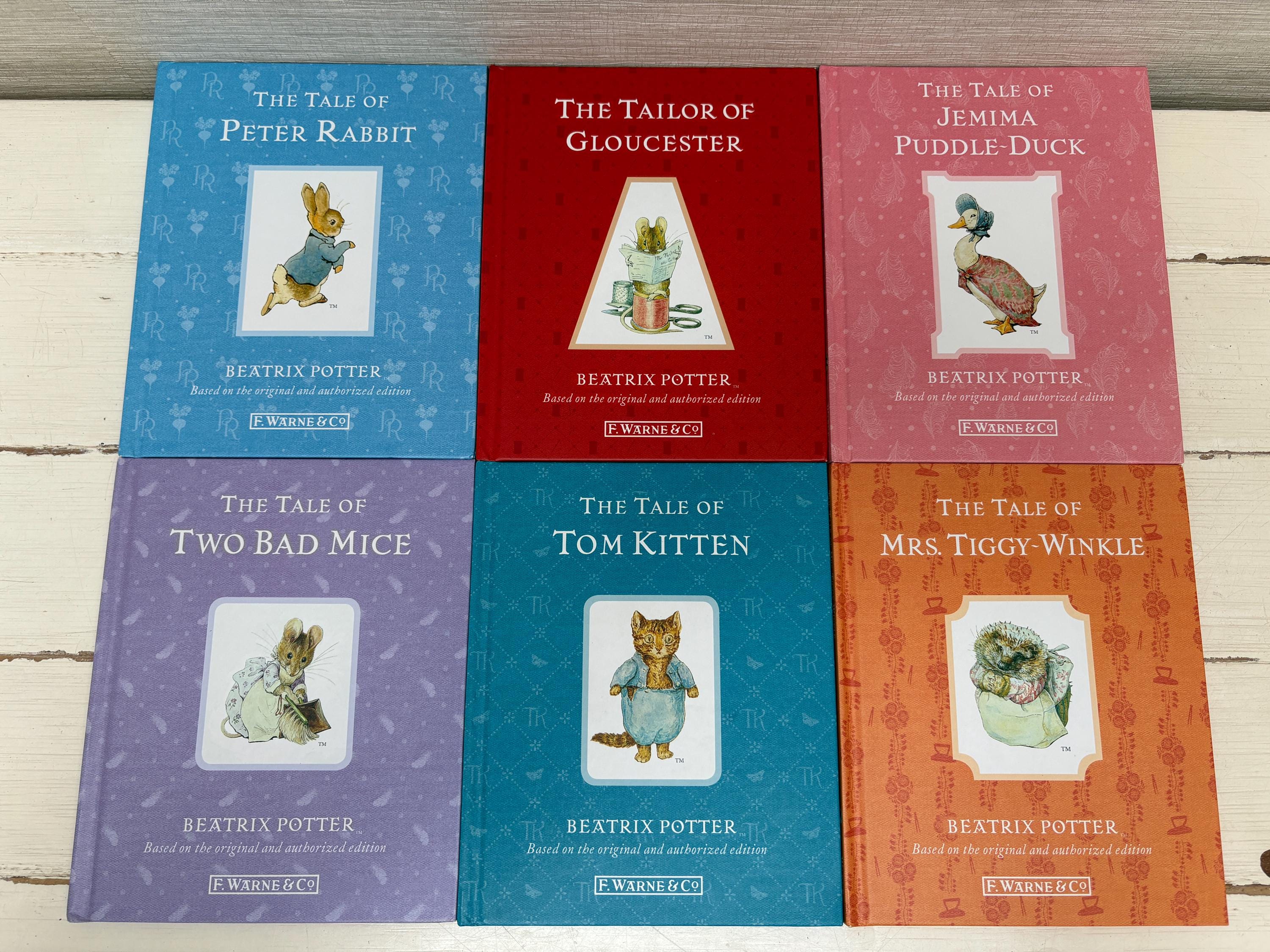 Beatrix Potter Books Published by F Warne and Co - Children's