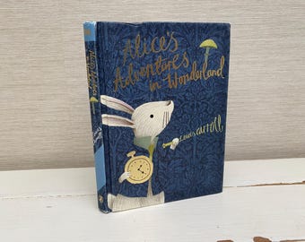 Alice's Adventures in Wonderland Book 1984 Knopf Facsimile of 1866