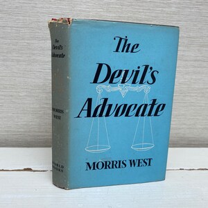 The Devils Advocate by Morris West Vintage 1960 Hardback Book the Reprint Society -World Books