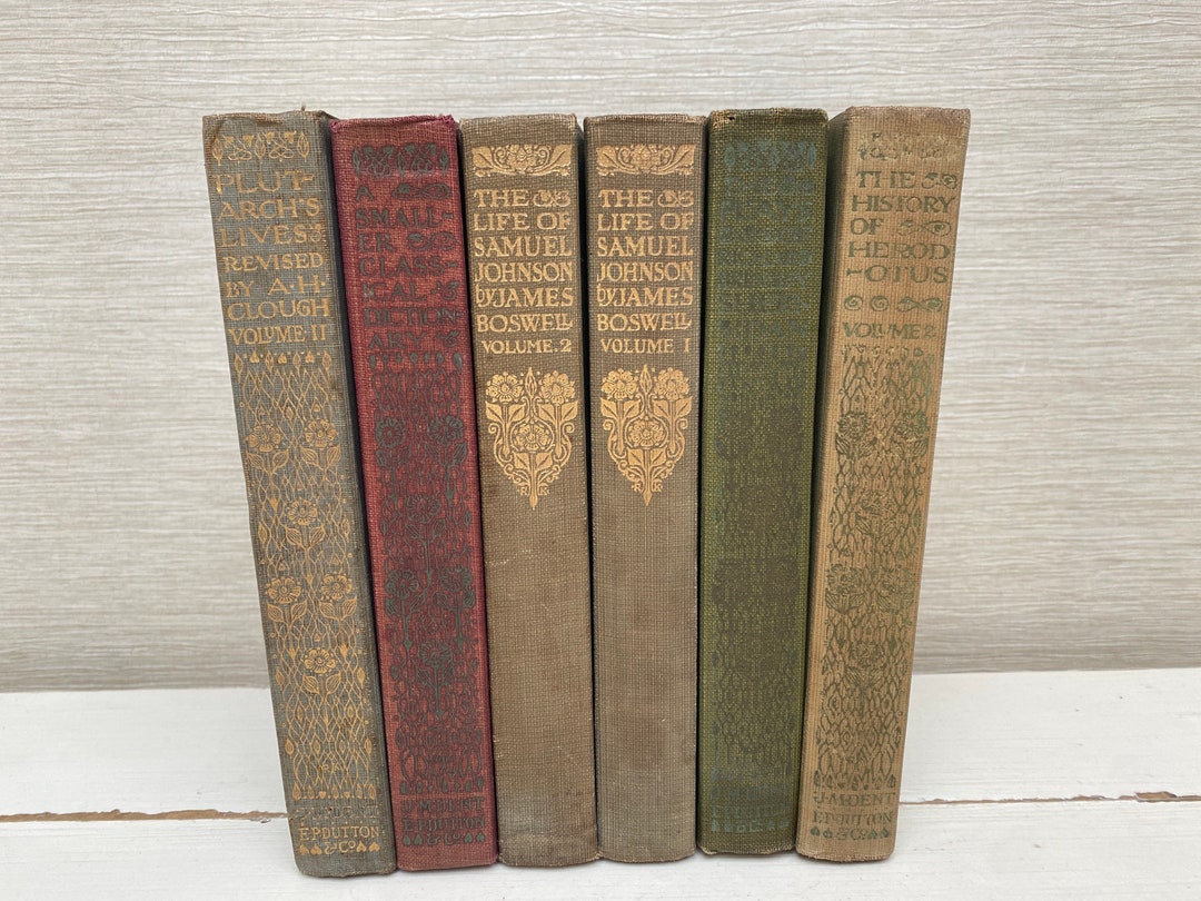 Everymans Library Hardback Books 1920s Various Titles Sold Etsy