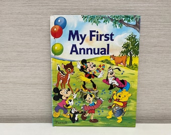 RARE 1978 Vintage Children's Book 'mickey Mouse' Annual in